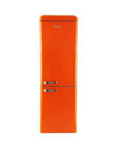 Swan Sr11020O 60Cm Retro Fridge Freezer - Orange Swan Sr11020O 60Cm Retro Fridge Freezer - Orange
